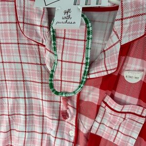 Red and White Plaid Shirt